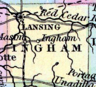 Ingham County, Michigan, 1857