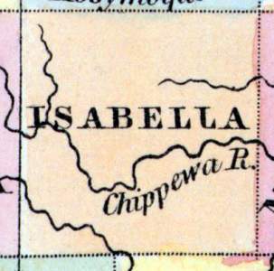 Isabella County, Michigan, 1857