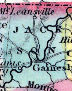 Jackson County, Tennessee, 1857