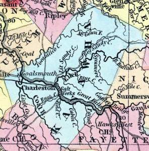 Kanawha County, Virginia, 1857