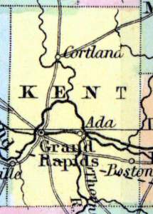 Kent County, Michigan, 1857