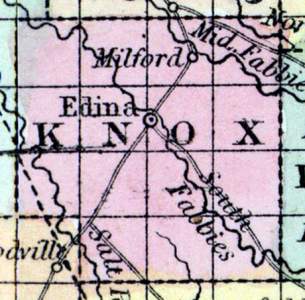 Knox County, Missouri, 1857