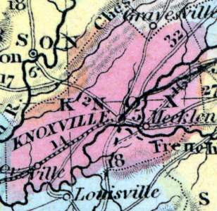 Knox County, Tennessee, 1857