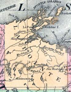 La Pointe County, Wisconsin, 1857