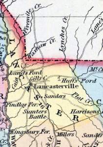 Lancaster District, South Carolina, 1857