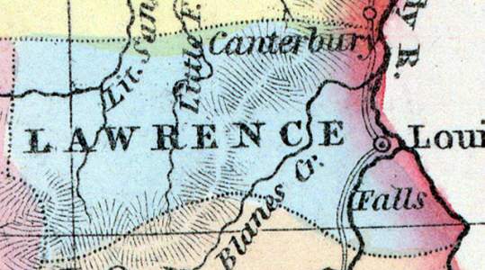 Lawrence County, Kentucky, 1857