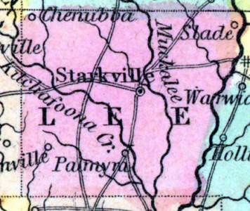 Lee County, Georgia, 1857