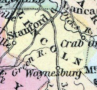 Lincoln County, Kentucky, 1857