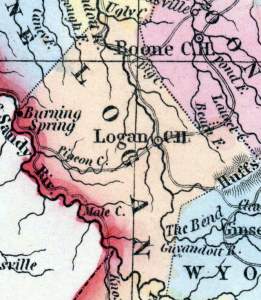 Logan County, Virginia, 1857