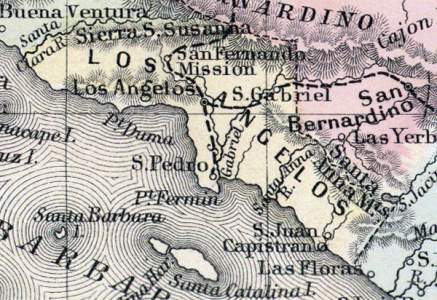 Los Angeles County, California, 1860