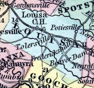 Louisa County, Virginia, 1857