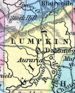 Lumpkin County, Georgia, 1857