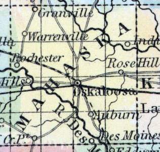Mahaska County, Iowa, 1857