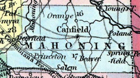 Mahoning County, Ohio, 1857