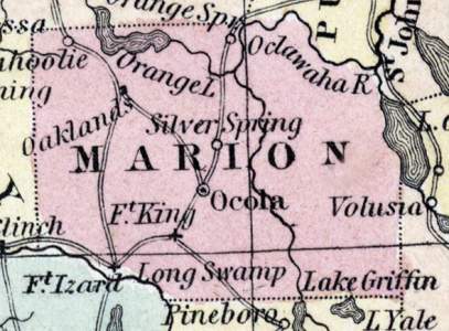 Marion County, Florida, 1857