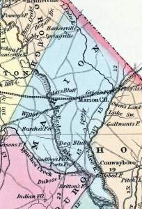 Marion District, South Carolina, 1857