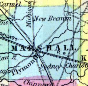 Marshall County, Indiana, 1857