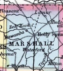 Marshall County, Mississippi, 1857