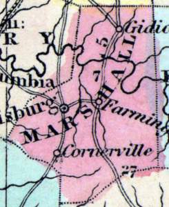 Marshall County, Tennessee, 1857