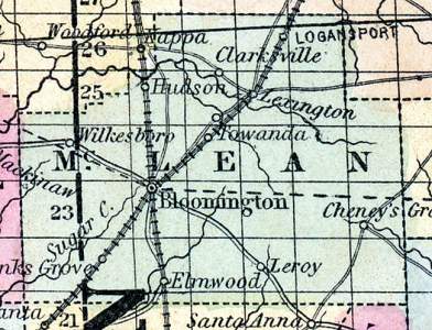 McLean County, Illinois, 1857
