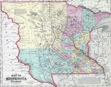 Minnesota Territory, 1857