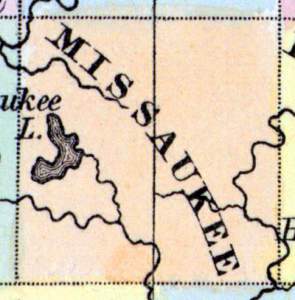 Missaukee County, Michigan, 1857