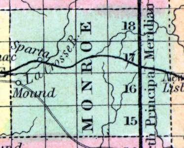 Monroe County, Wisconsin, 1857