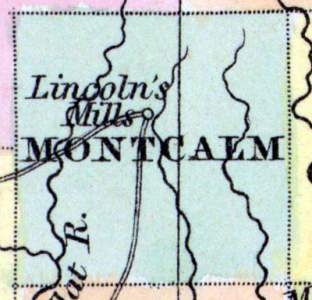 Montcalm County, Michigan, 1857