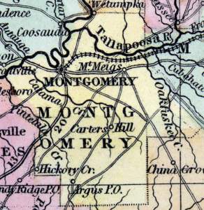 Montgomery County, Alabama, 1857
