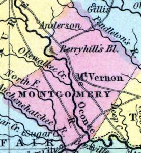 Montgomery County, Georgia, 1857