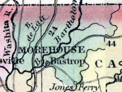 Morehouse Parish, Louisiana, 1857