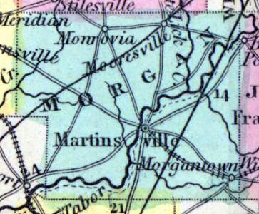Morgan County, Indiana, 1857