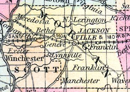 Morgan County, Illinois, 1857