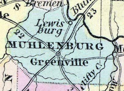 Muhlenburg County, Kentucky, 1857