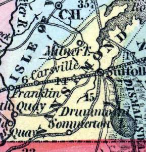 Nansemond County, Virginia, 1857
