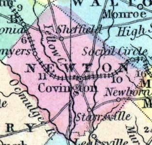Newton County, Georgia, 1857