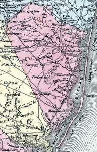 Ocean County, New Jersey, 1857