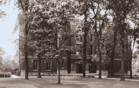 Old Main, Knox College, Galesburg, Illinois, circa 1914