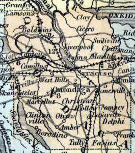 Onondaga County, New York, 1857
