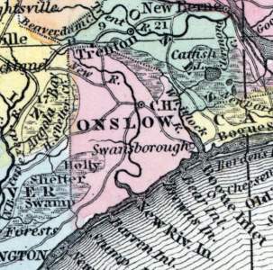 Onslow County, North Carolina, 1857