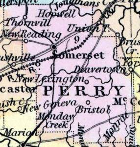 Perry County, Ohio, 1857