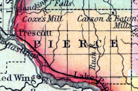 Pierce County, Wisconsin, 1857
