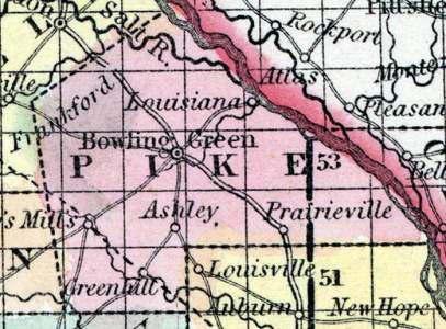 Pike County, Missouri, 1857