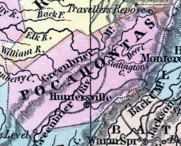 Pocahontas County, Virginia, 1857