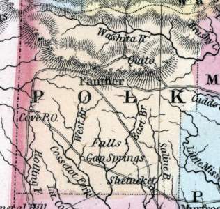 Polk County, Arkansas, 1857