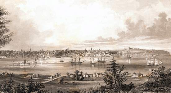 Portland, Maine, 1854