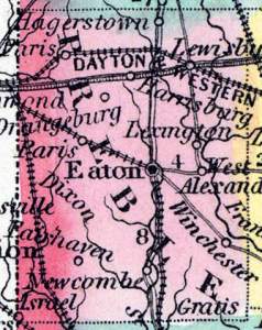 Preble County, Ohio, 1857