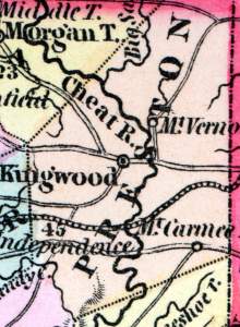 Preston County, Virginia, 1857