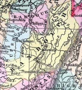 Randolph County, Virginia, 1857