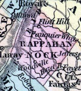 Rappahannock County, Virginia, 1857